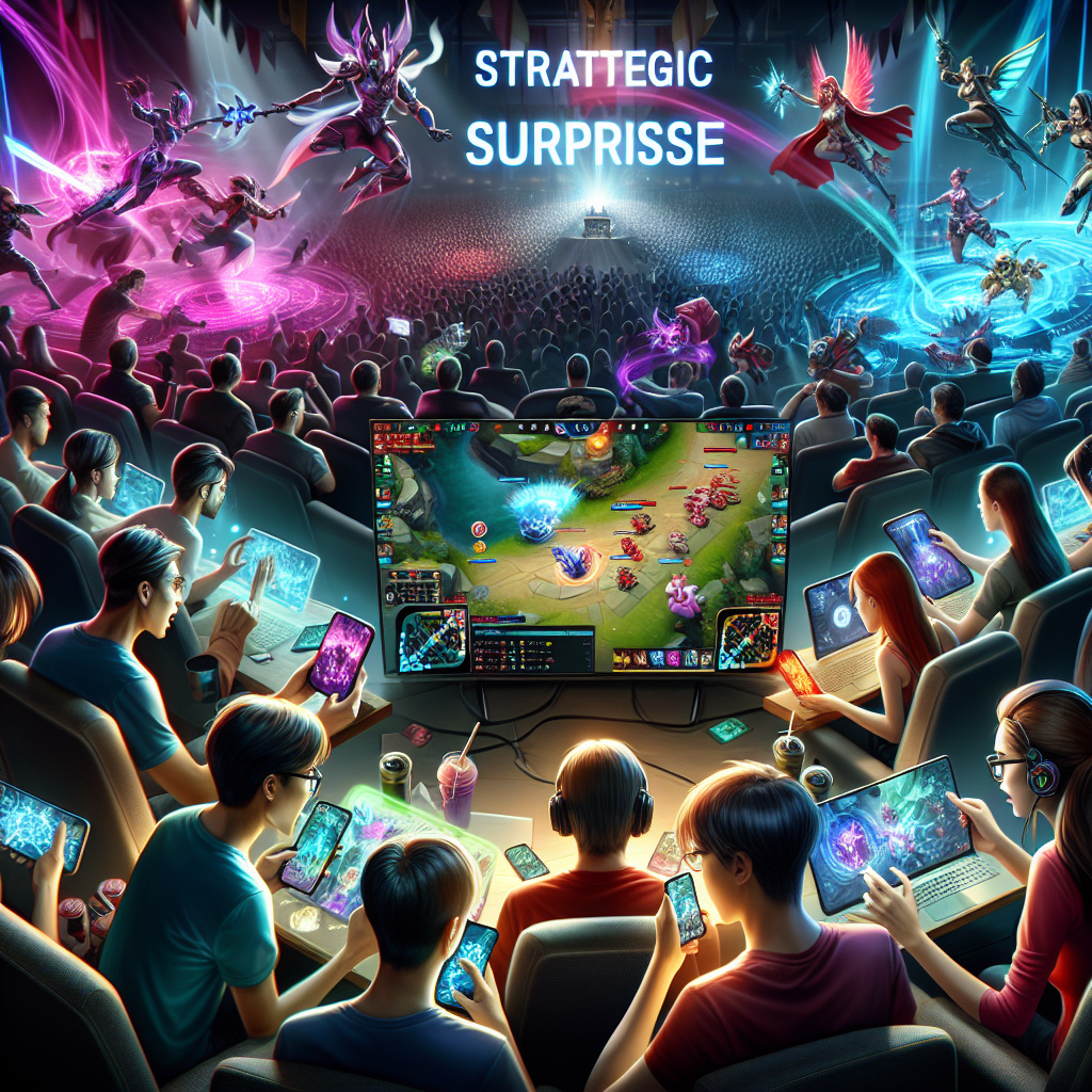 Kejutan Strategis di Room Turnamen Mobile Legend Membuat Gamer Kagum