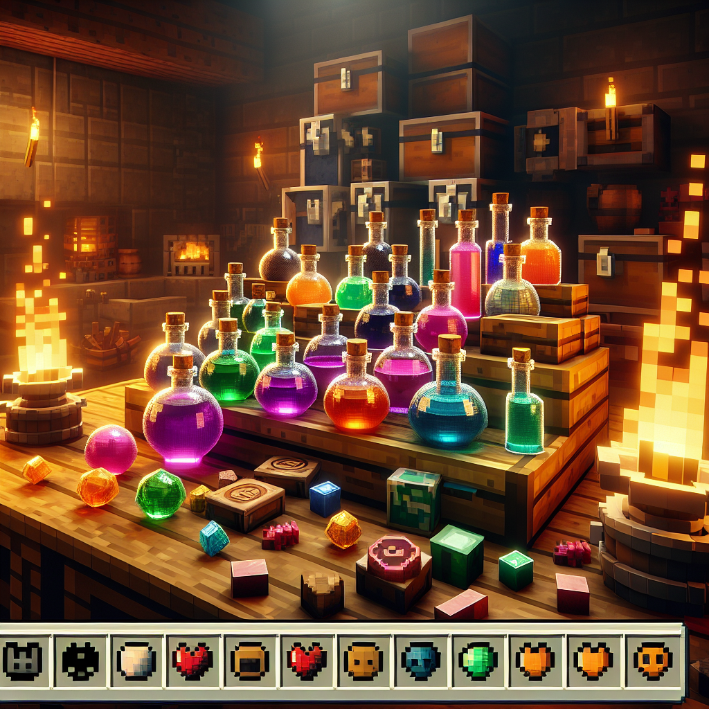 Panduan Utama untuk Membuat Setiap Resep Ramuan di Minecraft